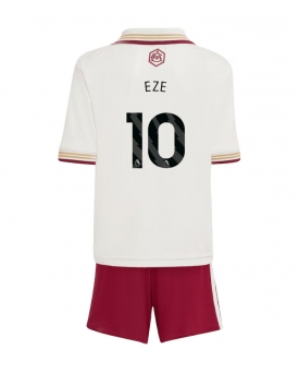 Billige Fotballdrakt Arsenal Eberechi Eze #10 Replika Tredjedraktsett Barn 2025-26 Kortermet (med bukser)